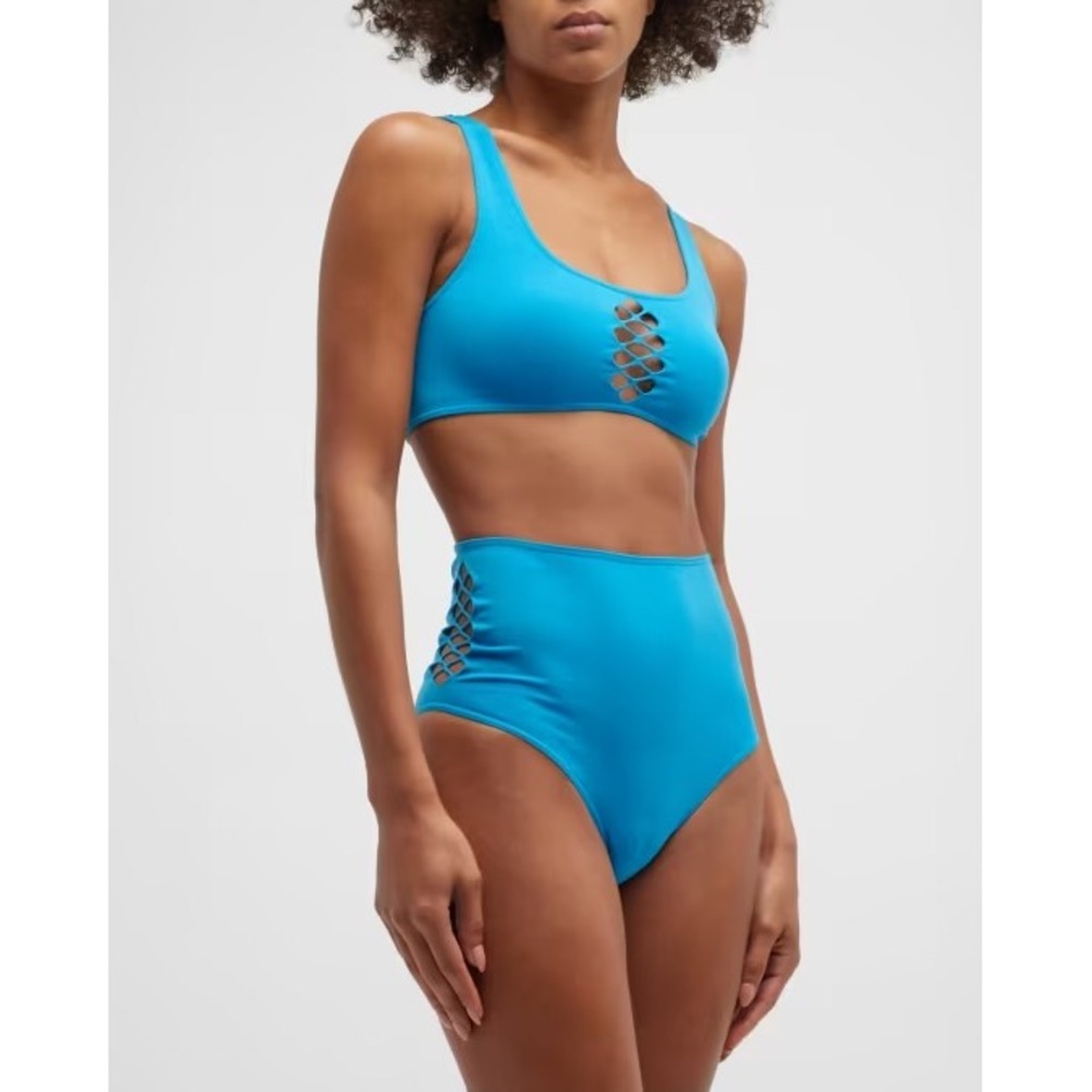 Alaia Corset Two-Piece Bikini Set